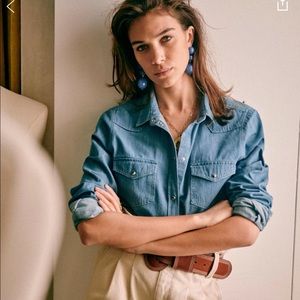 EUC! Sézane - Servanne Shirt